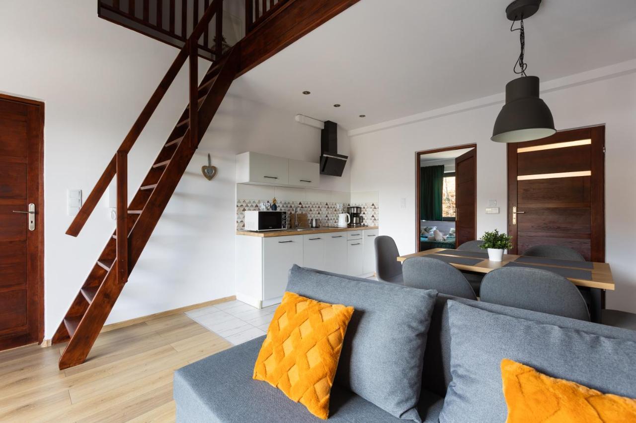 שצ'צ'ירק Apartament Skandynawski 2-Poziomowy Sauna Jacuzzi מראה חיצוני תמונה