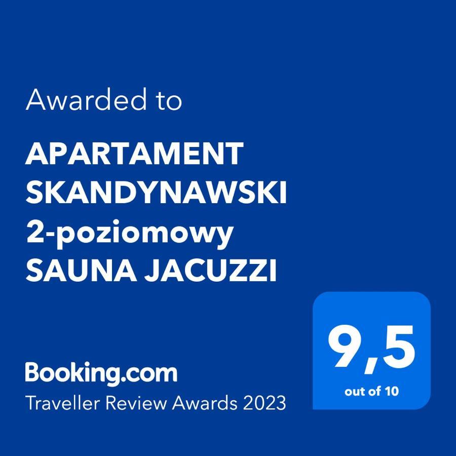 שצ'צ'ירק Apartament Skandynawski 2-Poziomowy Sauna Jacuzzi מראה חיצוני תמונה